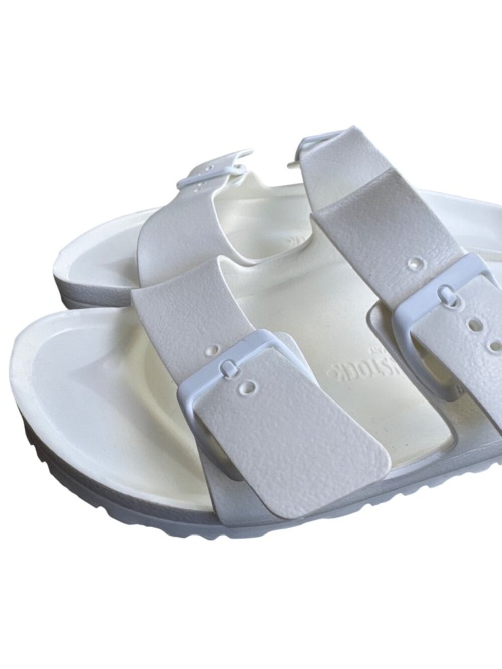 Birkenstock Arizona White Eva Double Strap Sandals Unisex Size EU 40 US W9 M7 - Picture 9 of 12